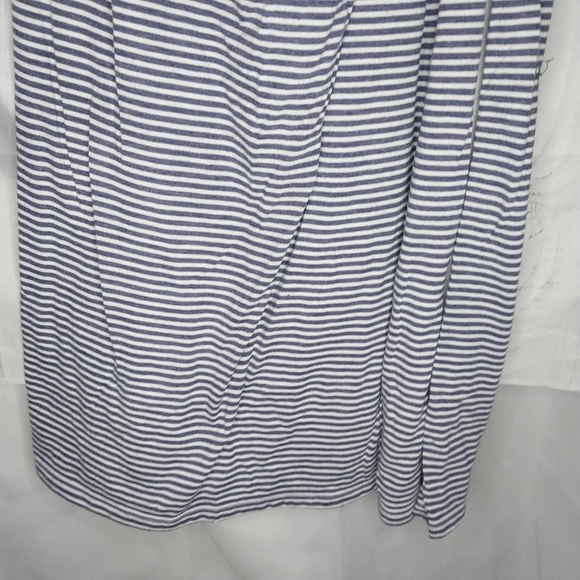 Victoria's Secret Striped Rouched Sides Sleeveless Maxi Dress - Picture 15 of 16